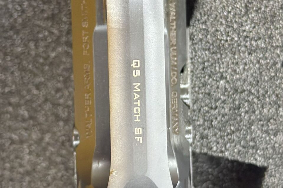 Satılık TABANCA – Walther Q5 – 9mm (9x19mm) – Taşıma Ruhsatlı – Çorum – İlan 25005 – Görsel 26267