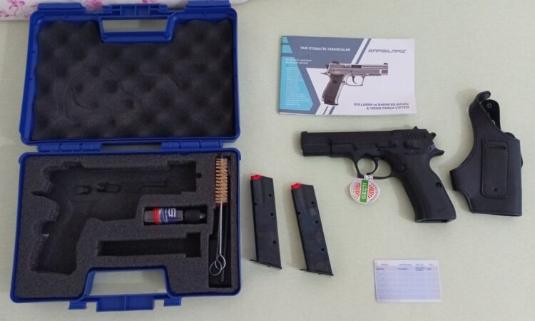 Satılık TABANCA – Sarsılmaz Kılınç – 9mm (9x19mm) – Taşıma Ruhsatlı – Ankara – İlan 24868 – Görsel 24869