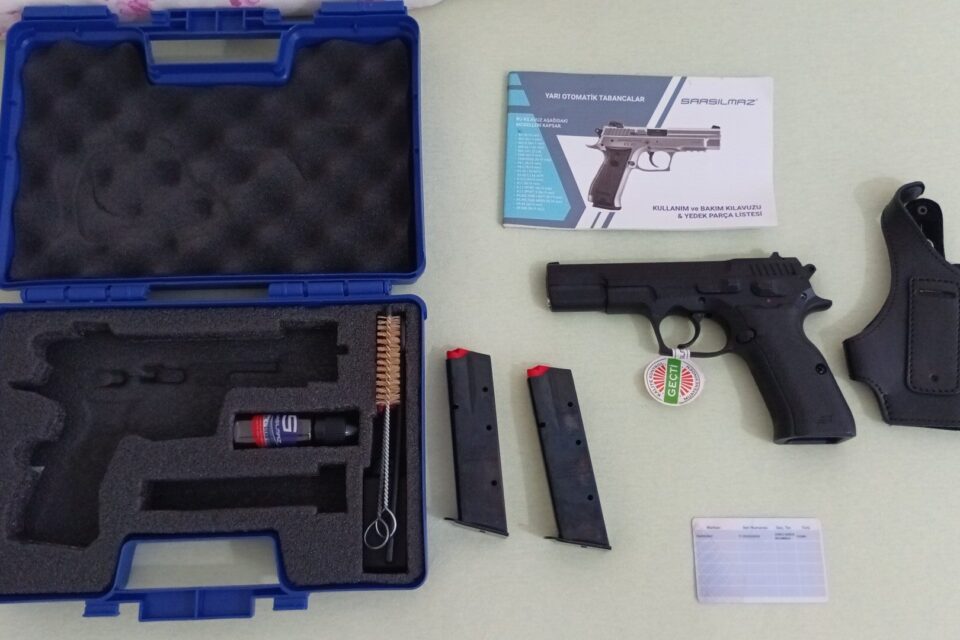 Satılık TABANCA – Sarsılmaz Kılınç – 9mm (9x19mm) – Taşıma Ruhsatlı – Ankara – İlan 24868 – Görsel 24869