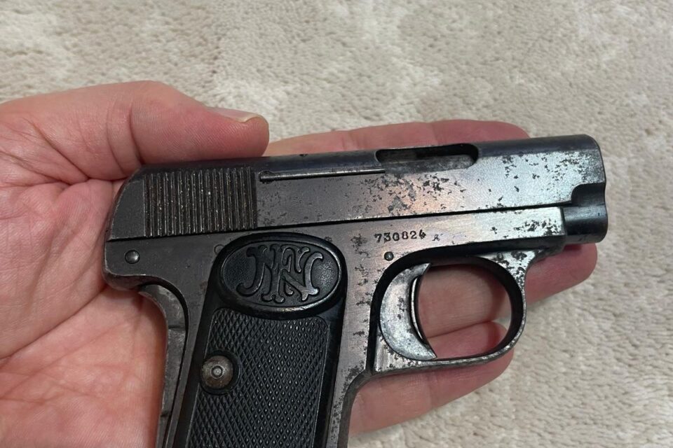 Satılık TABANCA – Browning Baby – 6.35mm (.25 ACP) – Bulundurma Ruhsatlı – Kastamonu – İlan 24989 – Görsel 24990