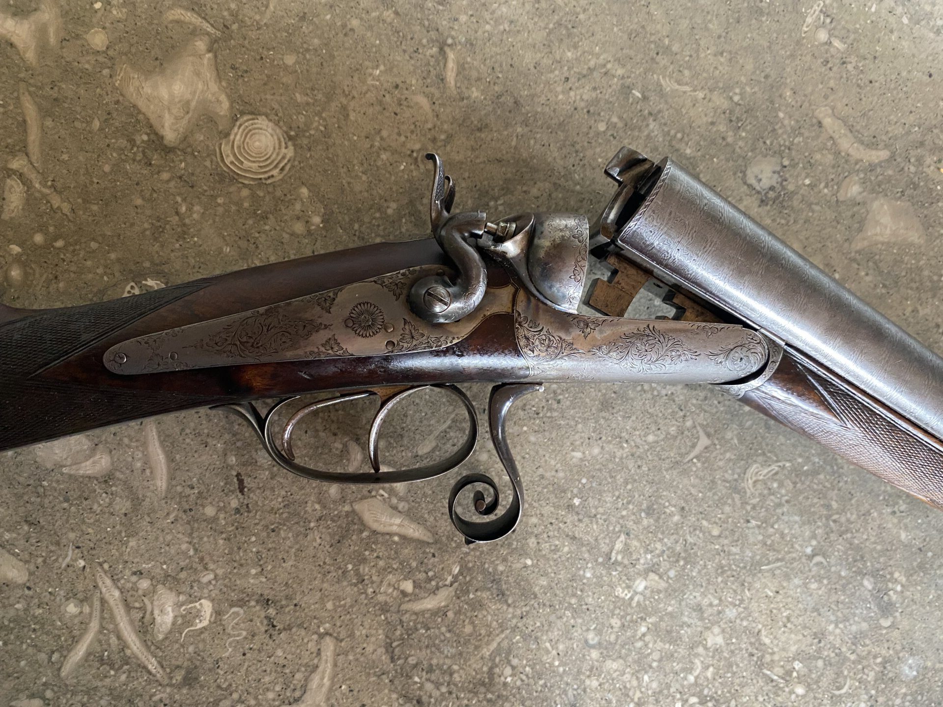 Saint Etienne Damascus Horozlu Çifte - Silahilan.com