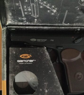 Satılık Havalı Tabanca – Gletcher – 4.5mm (.177) – İzmir – İlan 23732 – Görsel 23733