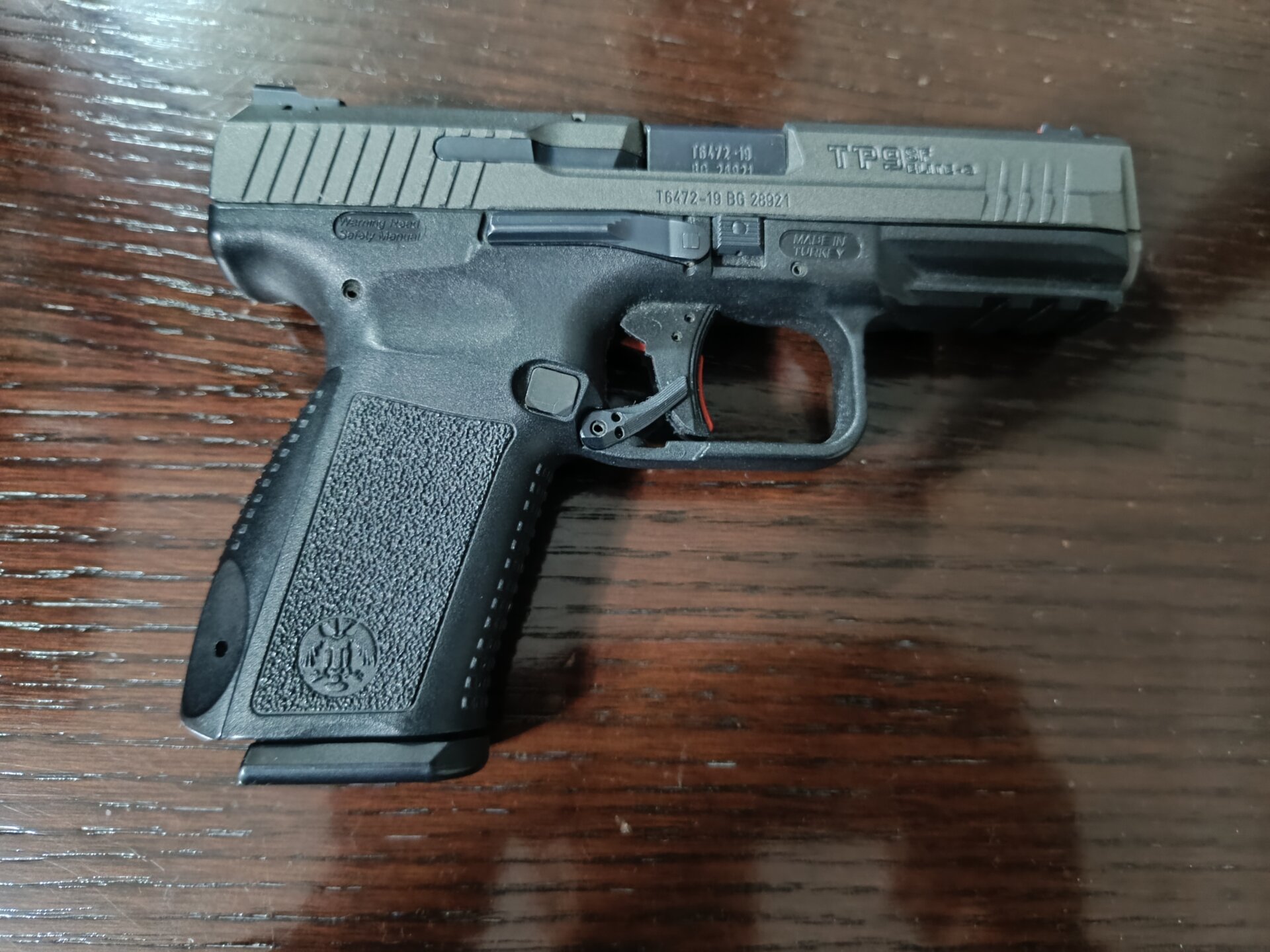 Satılık TABANCA – Canik TP – 9mm (9x19mm) – Bulundurma Ruhsatlı – Batman – İlan 24042 – Görsel 24043