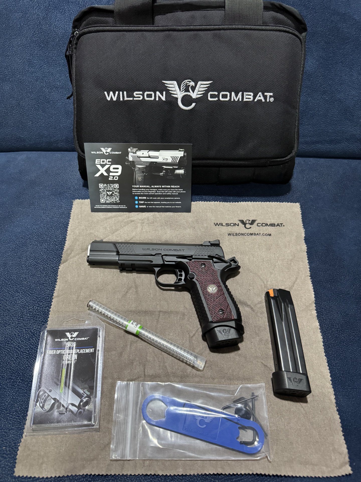 Satılık TABANCA – Wilson Combat EDC X9 2.0 – 9mm (9x19mm) – Taşıma Ruhsatlı – Ankara – İlan 26368 – Görsel 26369