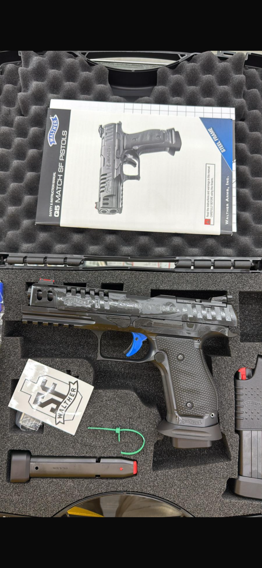 Satılık TABANCA – Walther Q5 – 9mm (9x19mm) – Taşıma Ruhsatlı – Çorum – İlan 25005 – Görsel 26266