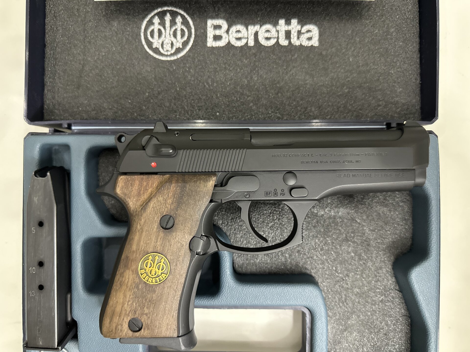 Satılık TABANCA – Beretta 92 – 9mm (9x19mm) – Taşıma Ruhsatlı – Antalya – İlan 26036 – Görsel 26037