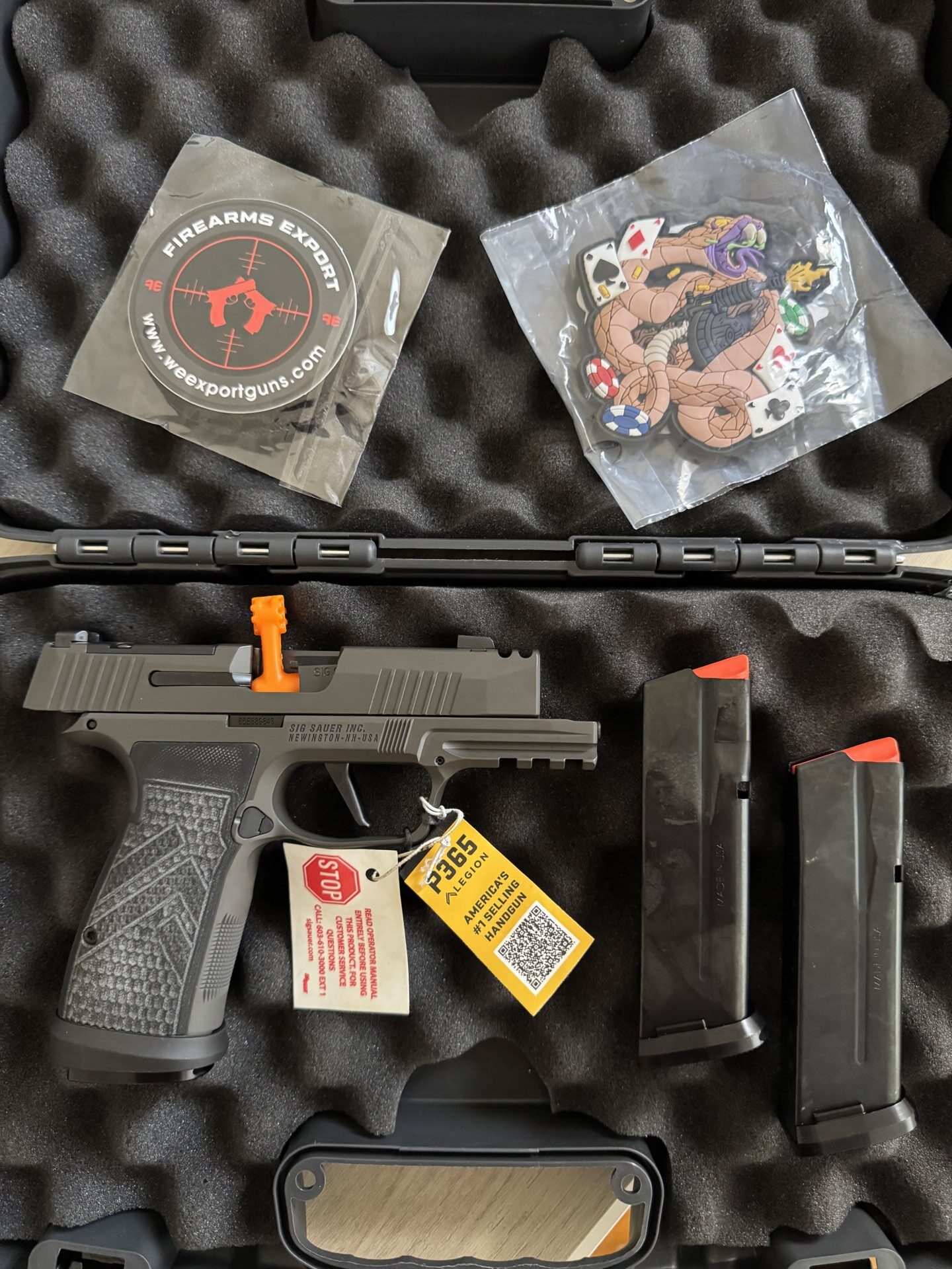 Satılık TABANCA – Sig Sauer P365 – 9mm (9x19mm) – Taşıma Ruhsatlı – Eskişehir – İlan 23577 – Görsel 23579