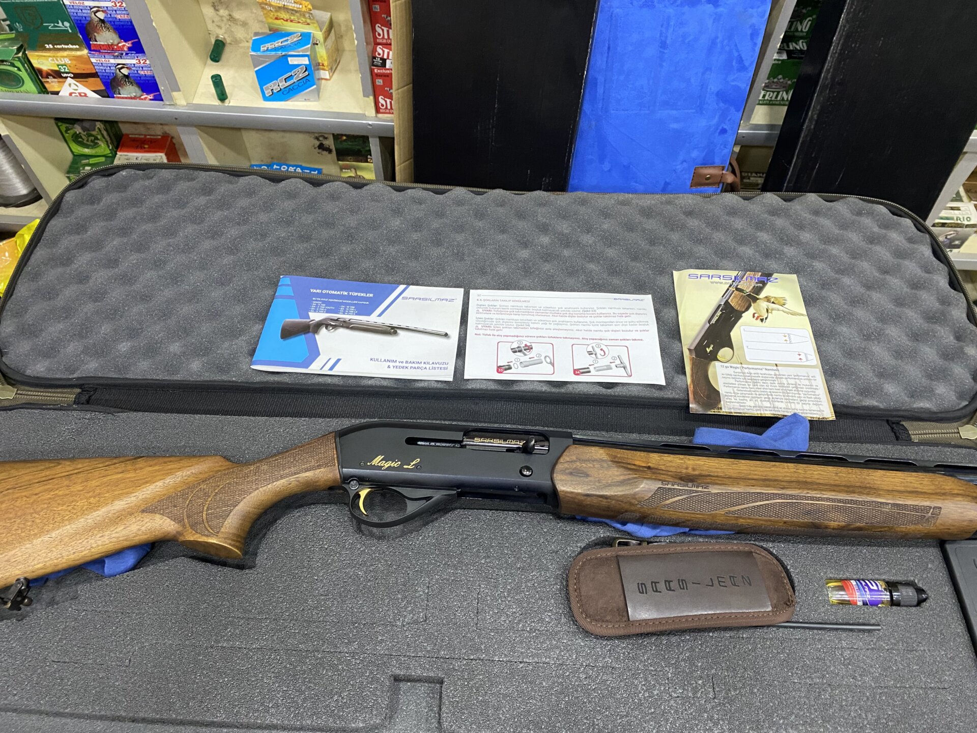 Satılık YİVSİZ TÜFEK – Sarsılmaz Magic – 12 Kalibre – İzmir – İlan 25315 – Görsel 25316