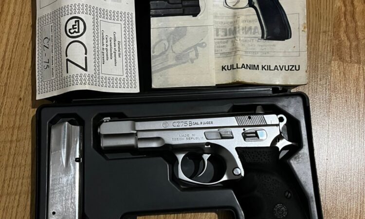 Satılık TABANCA – CZ 75 – 9mm (9x19mm) – Taşıma Ruhsatlı – Ankara – İlan 25787 – Görsel 25789