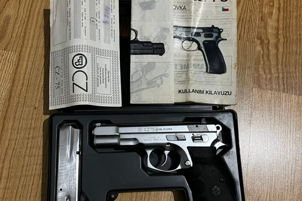 Satılık TABANCA – CZ 75 – 9mm (9x19mm) – Taşıma Ruhsatlı – Ankara – İlan 25787 – Görsel 25788