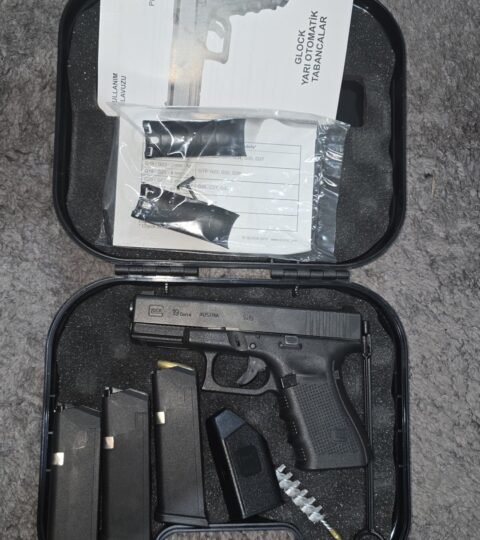Satılık TABANCA – Glock 19 – 9mm (9x19mm) – Taşıma Ruhsatlı – İzmir – İlan 29497 – Görsel 29499