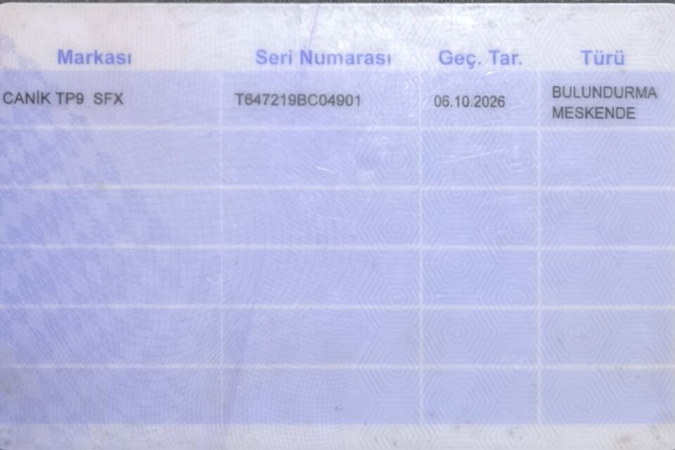 Satılık TABANCA – Canik TP – 9mm (9x19mm) – Bulundurma Ruhsatlı – Ordu – İlan 29670 – Görsel 29674