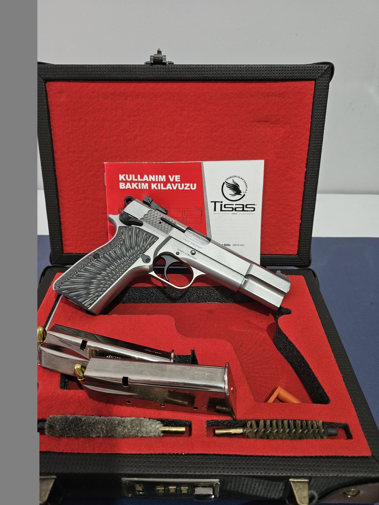 Satılık TABANCA – Tisaş Zig 14 – 9mm (9x19mm) – Bulundurma Ruhsatlı – Artvin – İlan 27164 – Görsel 27165