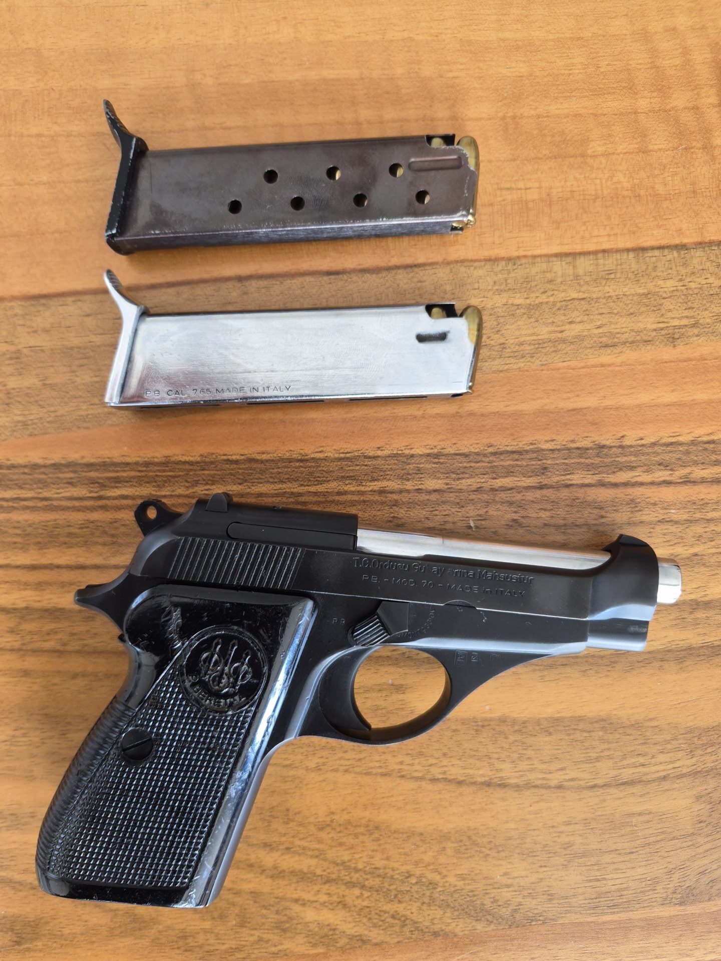 Satılık TABANCA – Beretta 70 – 7.65mm (.32 ACP) – Bulundurma Ruhsatlı – İzmir – İlan 30627 – Görsel 30628