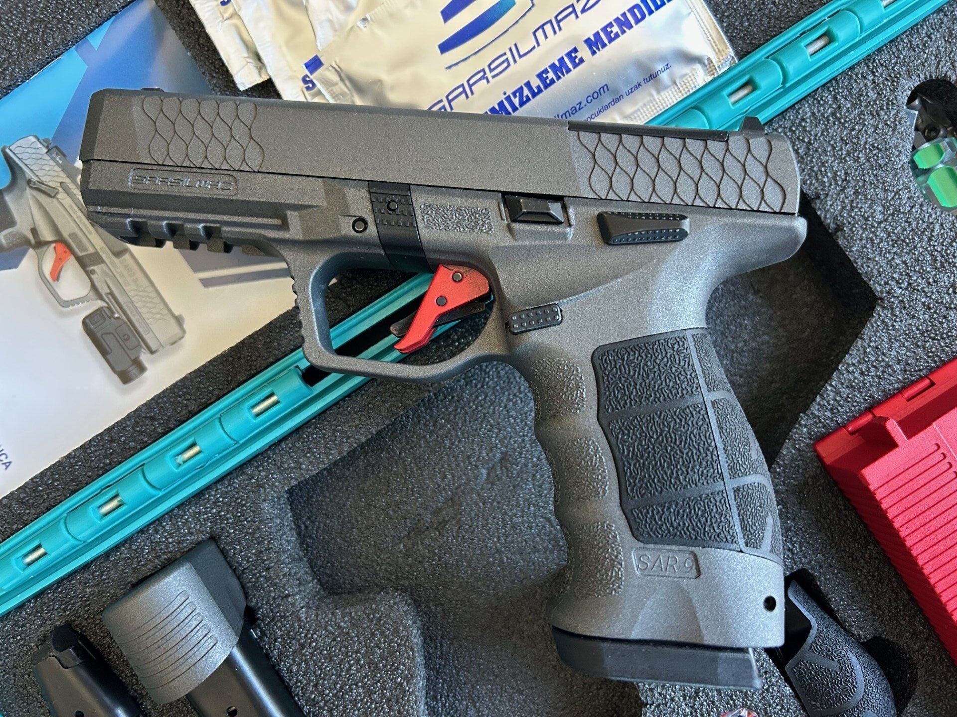 Satılık TABANCA – Sarsılmaz SAR9 – 9mm (9x19mm) – Bulundurma Ruhsatlı – Muğla – İlan 30440 – Görsel 30443