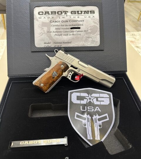 Satılık TABANCA – Cabot 1911 – 45 ACP – Taşıma Ruhsatlı – Elazığ – İlan 29675 – Görsel 29676