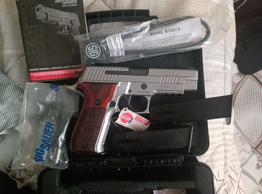 Satılık TABANCA – Sig Sauer P226 – 9mm (9x19mm) – Taşıma Ruhsatlı – Ankara – İlan 27872 – Görsel 27875
