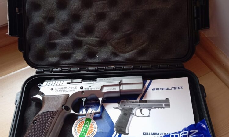 Satılık TABANCA – Sarsılmaz Kılınç – 9mm (9x19mm) – Taşıma Ruhsatlı – İzmir – İlan 29368 – Görsel 29370