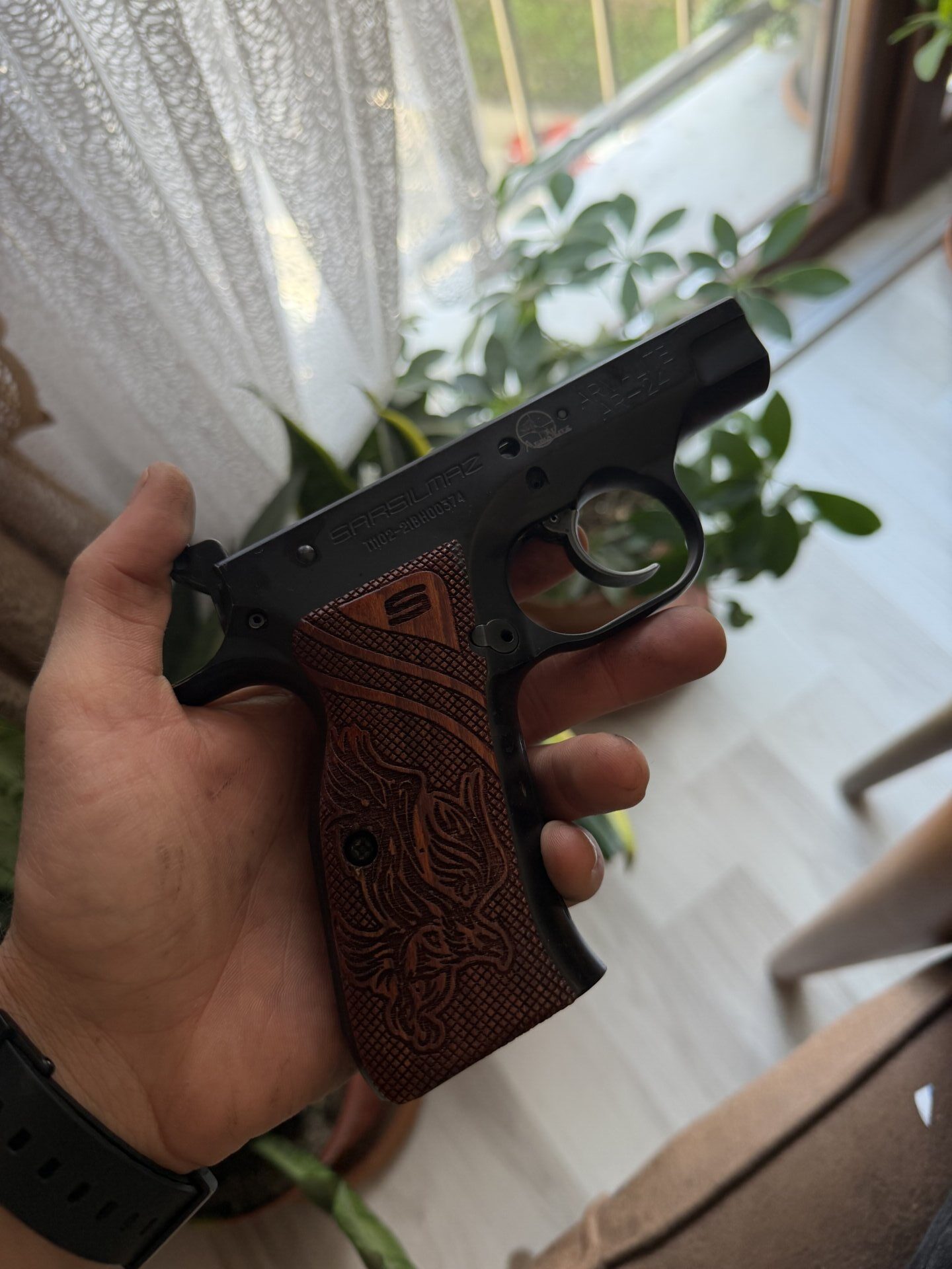Satılık TABANCA – Sarsılmaz AR 24 – 9mm (9x19mm) – Bulundurma Ruhsatlı – Rize – İlan 27598 – Görsel 27599