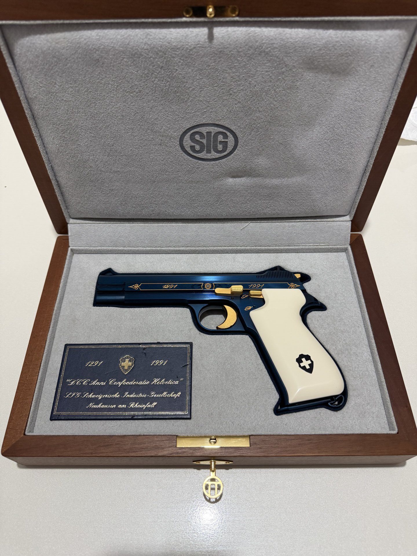 Satılık TABANCA – Sig Sauer P210 – 9mm (9x19mm) – Taşıma Ruhsatlı – Ankara – İlan 29998 – Görsel 30000