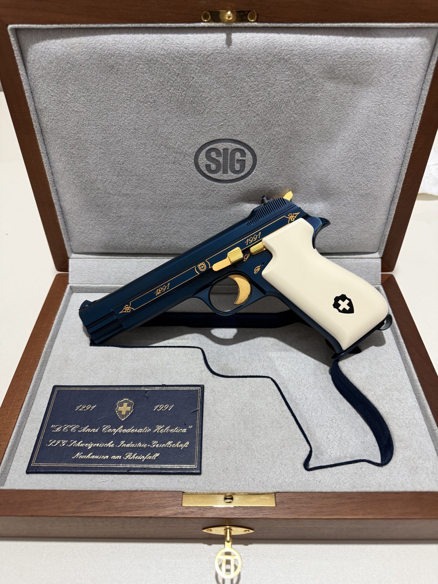 Satılık TABANCA – Sig Sauer P210 – 9mm (9x19mm) – Taşıma Ruhsatlı – Ankara – İlan 29998 – Görsel 29999