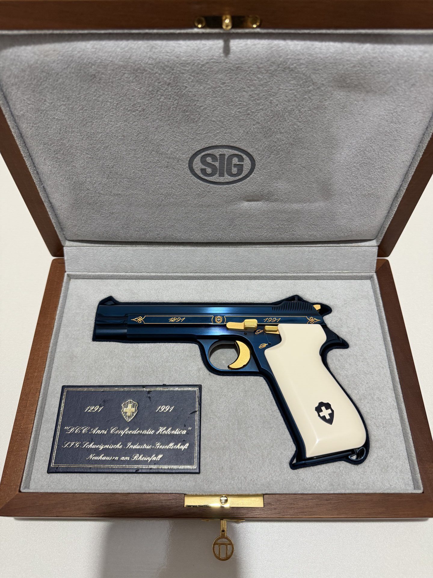 Satılık TABANCA – Sig Sauer P210 – 9mm (9x19mm) – Taşıma Ruhsatlı – Ankara – İlan 29998 – Görsel 30003