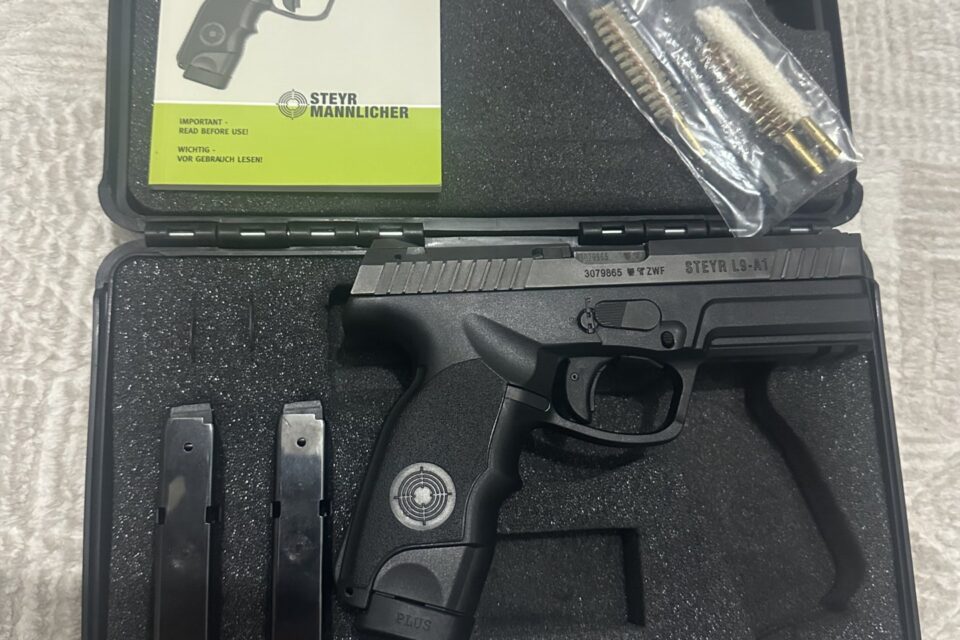 Satılık TABANCA – Steyr L9-A1 – 9mm (9x19mm) – Taşıma Ruhsatlı – Aydın – İlan 28636 – Görsel 28641