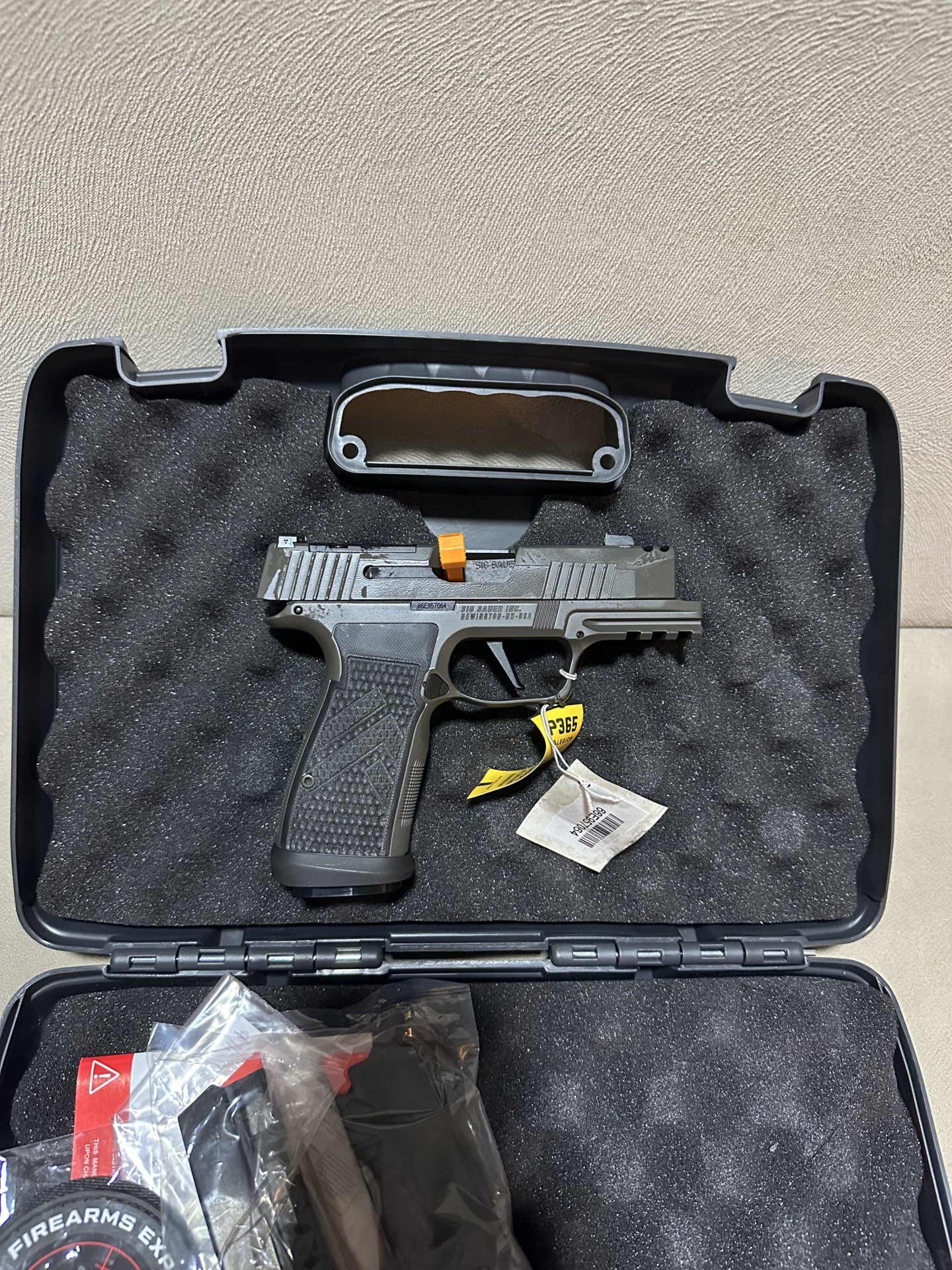 Satılık TABANCA – Sig Sauer P365 – 9mm (9x19mm) – Taşıma Ruhsatlı – Muğla – İlan 30398 – Görsel 30400
