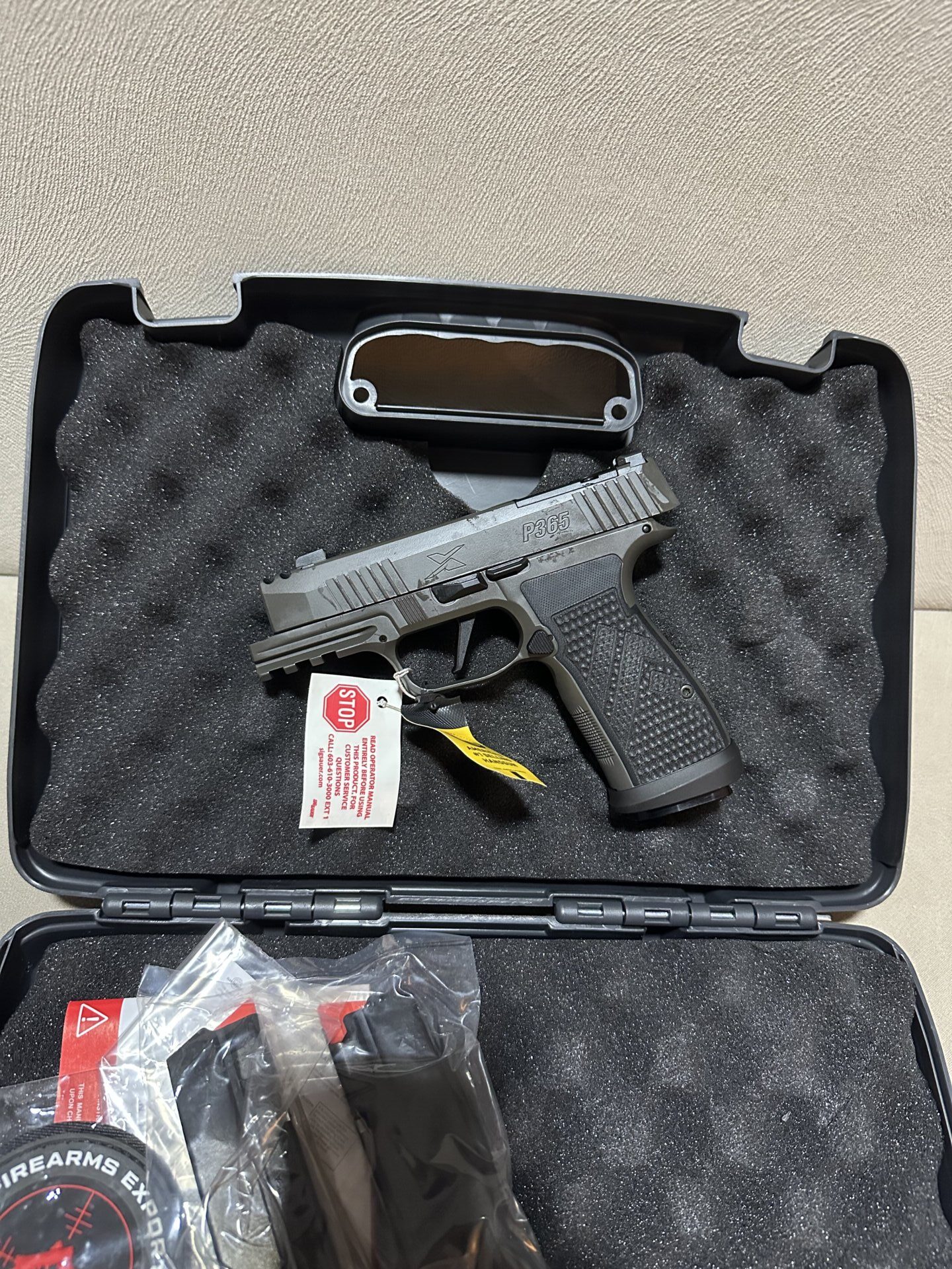 Satılık TABANCA – Sig Sauer P365 – 9mm (9x19mm) – Taşıma Ruhsatlı – Muğla – İlan 30398 – Görsel 30399