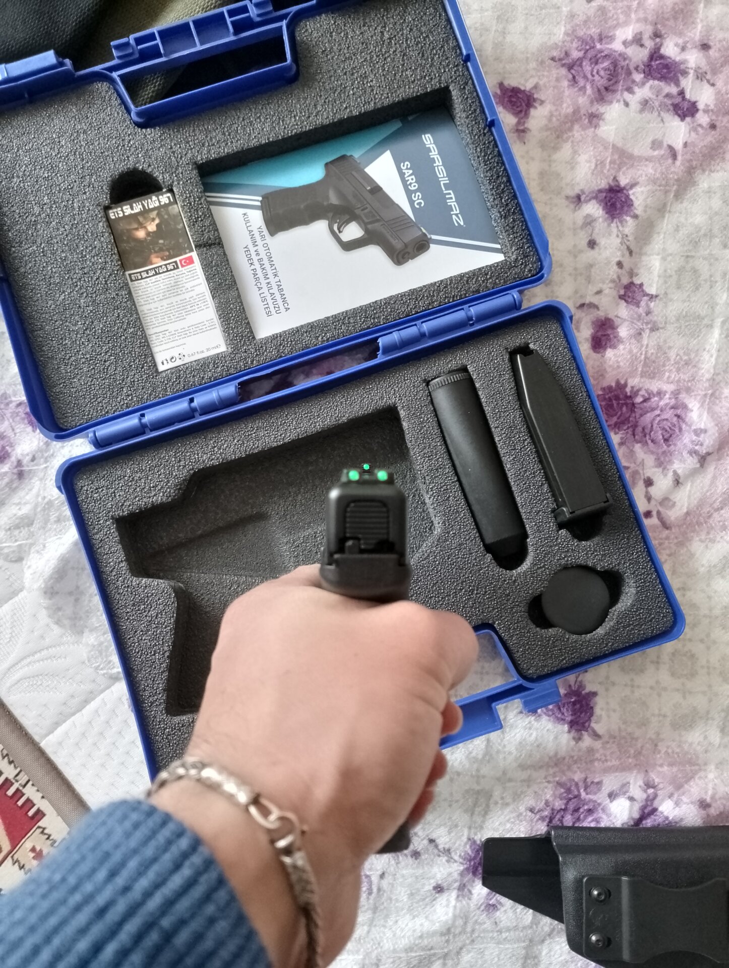 Satılık TABANCA – Sarsılmaz SAR9 – 9mm (9x19mm) – Taşıma Ruhsatlı – Karabük – İlan 29084 – Görsel 29086