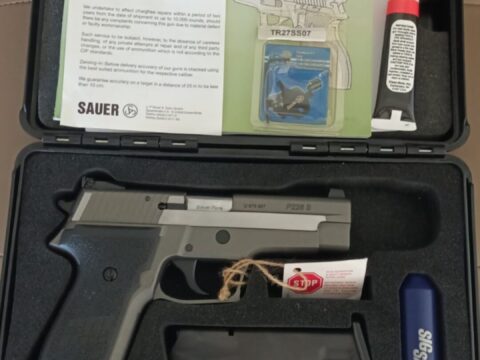 Satılık TABANCA – Sig Sauer P226 – 9mm (9x19mm) – Taşıma Ruhsatlı – Antalya – İlan 27518 – Görsel 27519