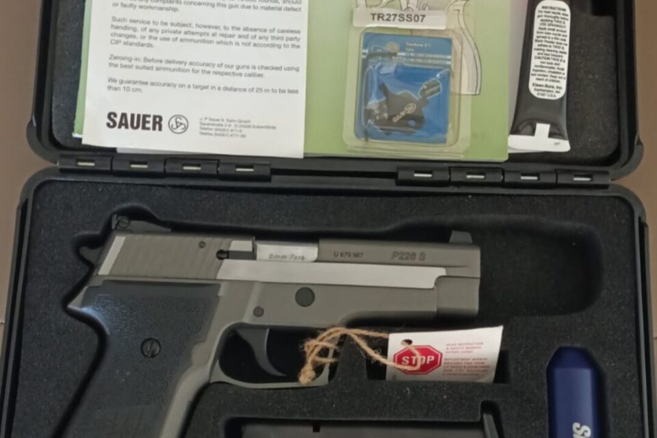 Satılık TABANCA – Sig Sauer P226 – 9mm (9x19mm) – Taşıma Ruhsatlı – Antalya – İlan 27518 – Görsel 27519