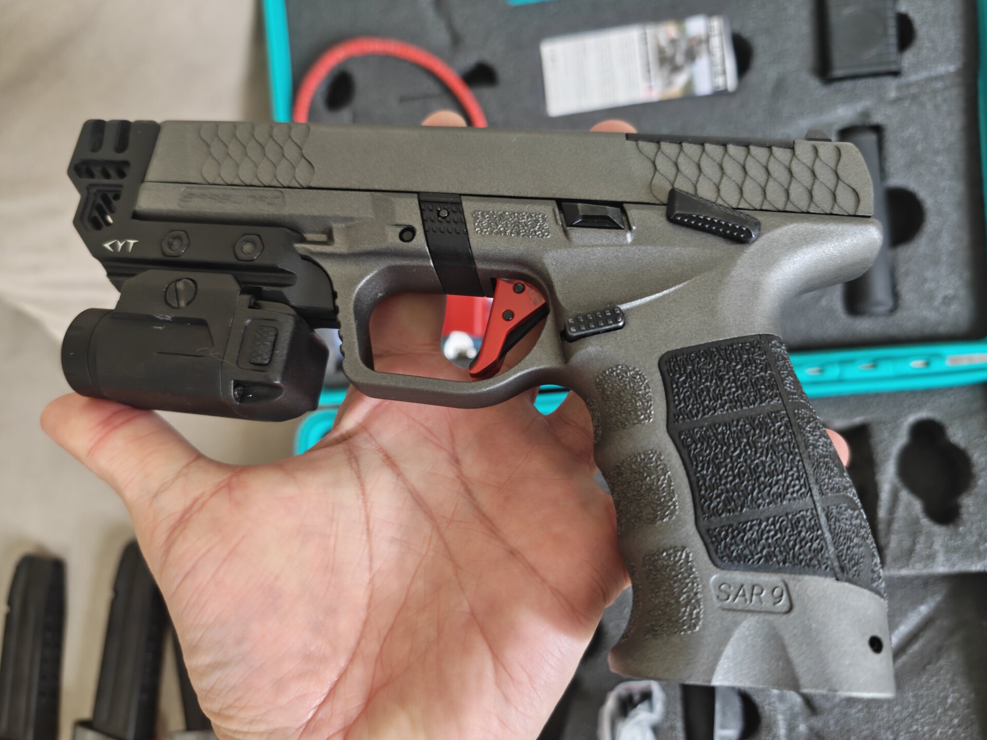 Satılık TABANCA – Sarsılmaz SAR9 – 9mm (9x19mm) – Bulundurma Ruhsatlı – Bursa – İlan 28149 – Görsel 28150