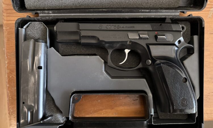 Satılık TABANCA – CZ 75 – 9mm (9x19mm) – Bulundurma Ruhsatlı – İzmir – İlan 27171 – Görsel 27172