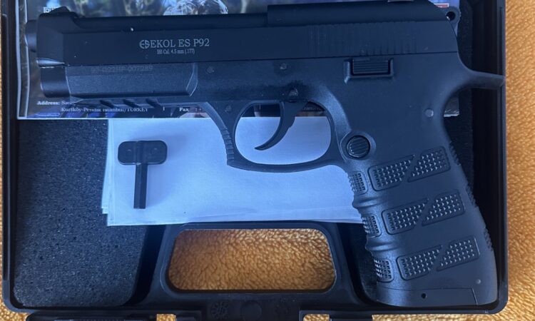 Satılık Havalı Tabanca – Ekol – 4.5mm (.177) – İstanbul – İlan 27701 – Görsel 27704