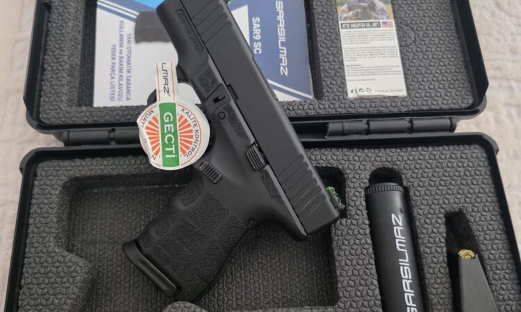 Satılık TABANCA – Sarsılmaz SAR9 – 9mm (9x19mm) – Taşıma Ruhsatlı – Artvin – İlan 34212 – Görsel 34214