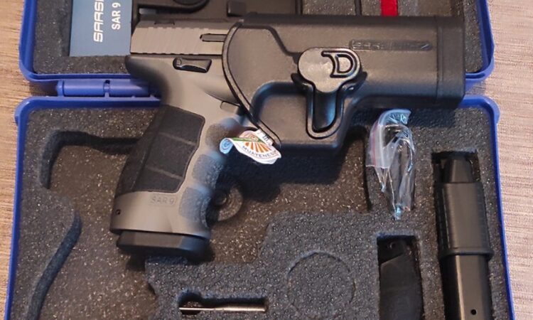 Satılık TABANCA – Sarsılmaz SAR9 – 9mm (9x19mm) – Taşıma Ruhsatlı – Aydın – İlan 34043 – Görsel 34044