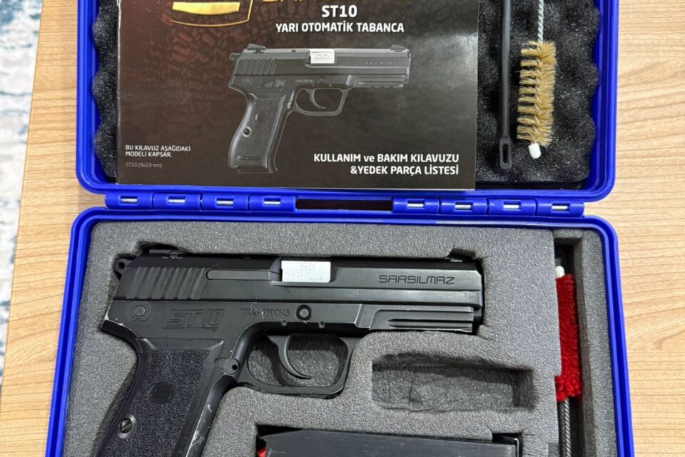 Satılık TABANCA – Sarsılmaz ST10 – 9mm (9x19mm) – Taşıma Ruhsatlı – İstanbul – İlan 33460 – Görsel 33462