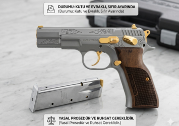 Satılık TABANCA – Sarsılmaz Kılınç – 9mm (9x19mm) – Taşıma Ruhsatlı – Ankara – İlan 31718 – Görsel 31719