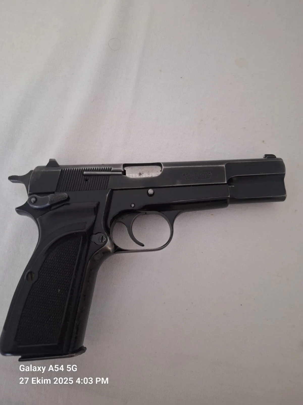 Satılık TABANCA – Browning HP (14'lü) – 9mm (9x19mm) – Bulundurma Ruhsatlı – Trabzon – İlan 32841 – Görsel 32842
