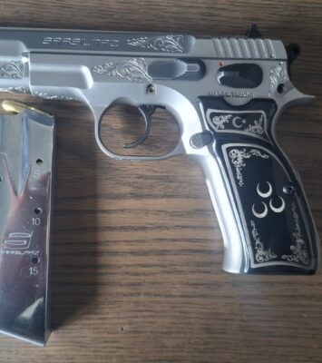 Satılık TABANCA – Sarsılmaz Kılınç – 9mm (9x19mm) – Taşıma Ruhsatlı – Afyonkarahisar – İlan 33598 – Görsel 33599