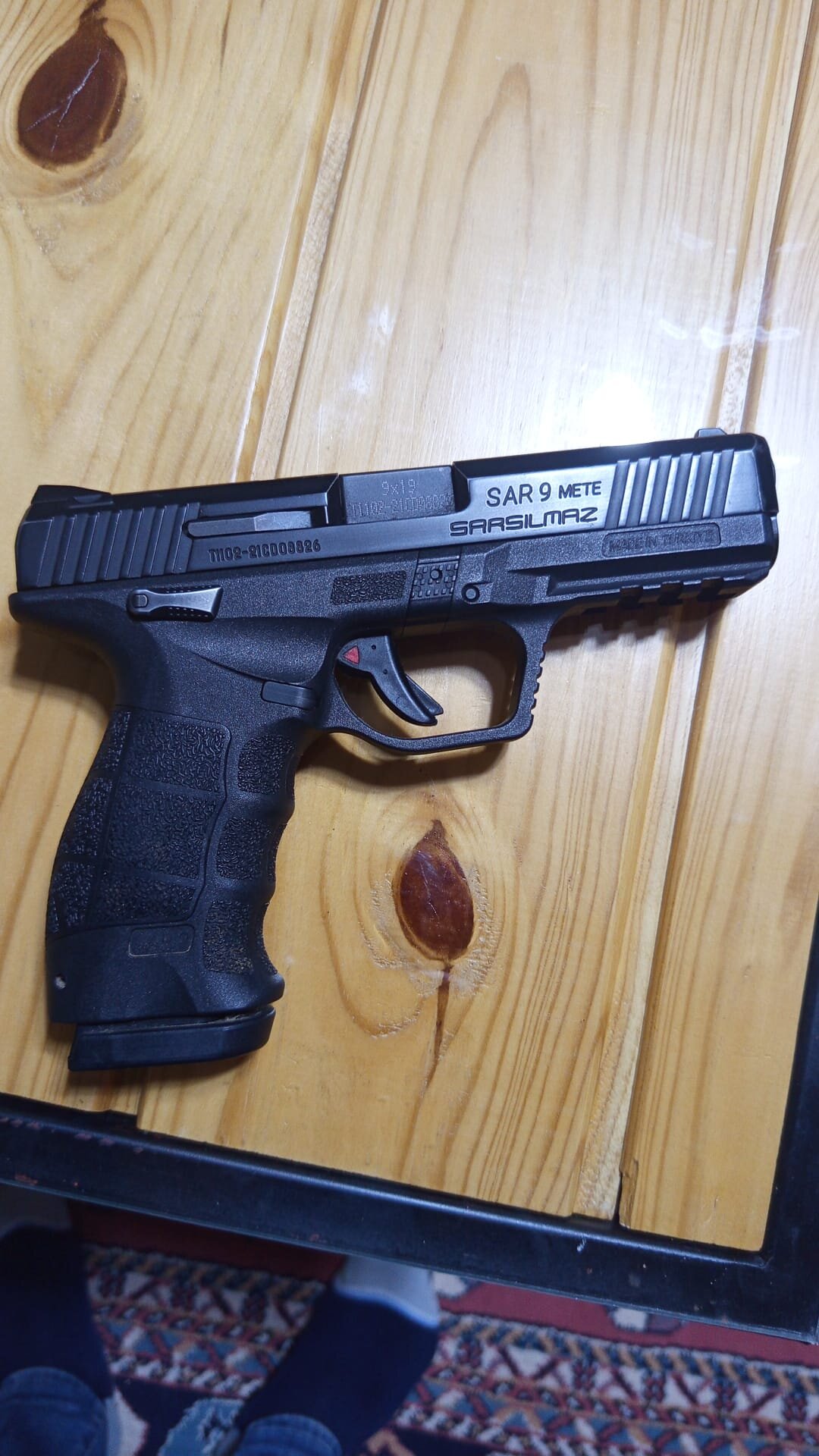 Satılık TABANCA – Sarsılmaz SAR9 – 9mm (9x19mm) – Bulundurma Ruhsatlı – Giresun – İlan 33129 – Görsel 33134