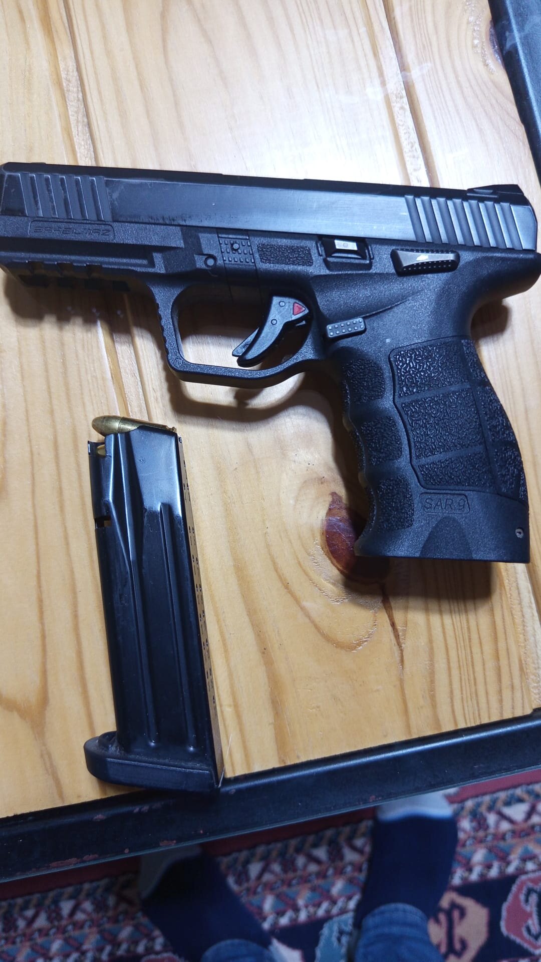 Satılık TABANCA – Sarsılmaz SAR9 – 9mm (9x19mm) – Bulundurma Ruhsatlı – Giresun – İlan 33129 – Görsel 33130