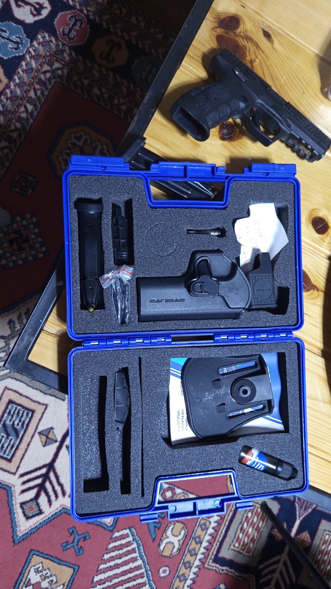 Satılık TABANCA – Sarsılmaz SAR9 – 9mm (9x19mm) – Bulundurma Ruhsatlı – Giresun – İlan 33129 – Görsel 33133