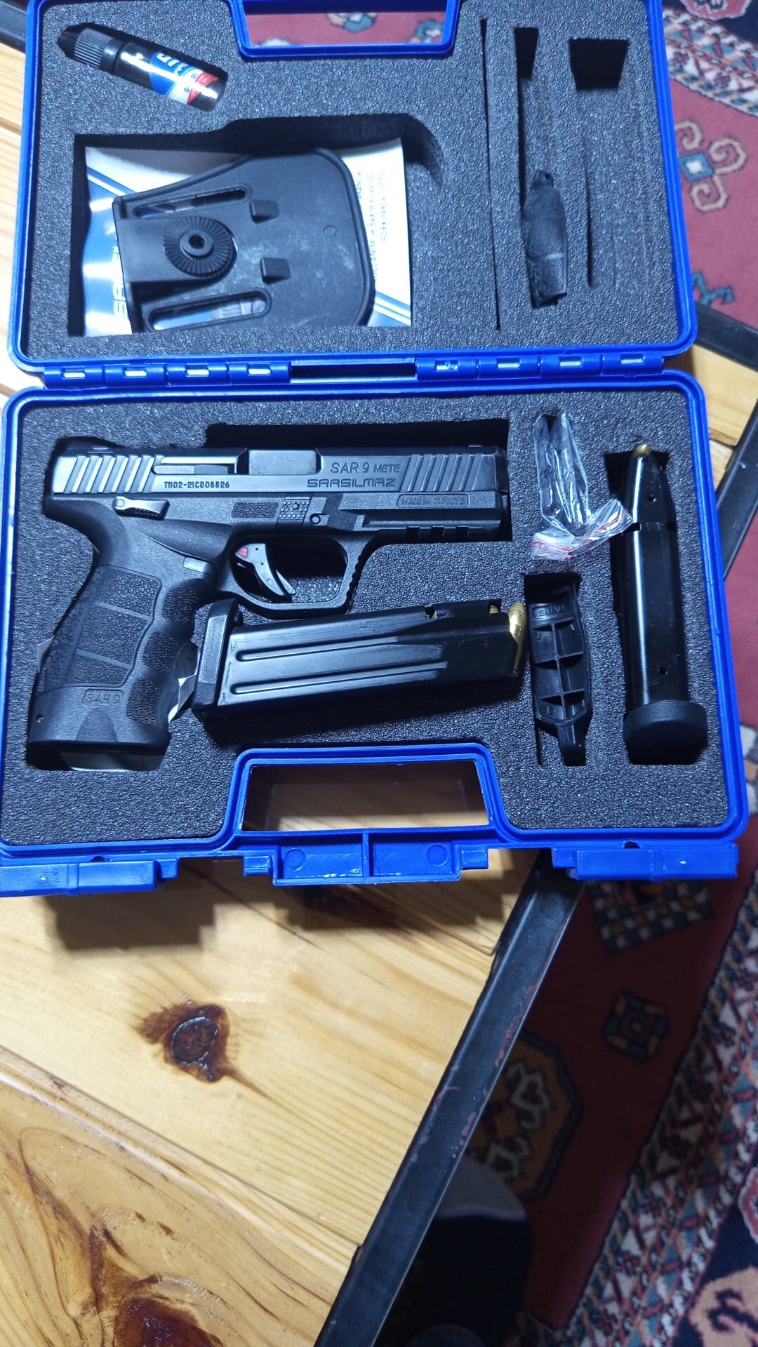 Satılık TABANCA – Sarsılmaz SAR9 – 9mm (9x19mm) – Bulundurma Ruhsatlı – Giresun – İlan 33129 – Görsel 33131