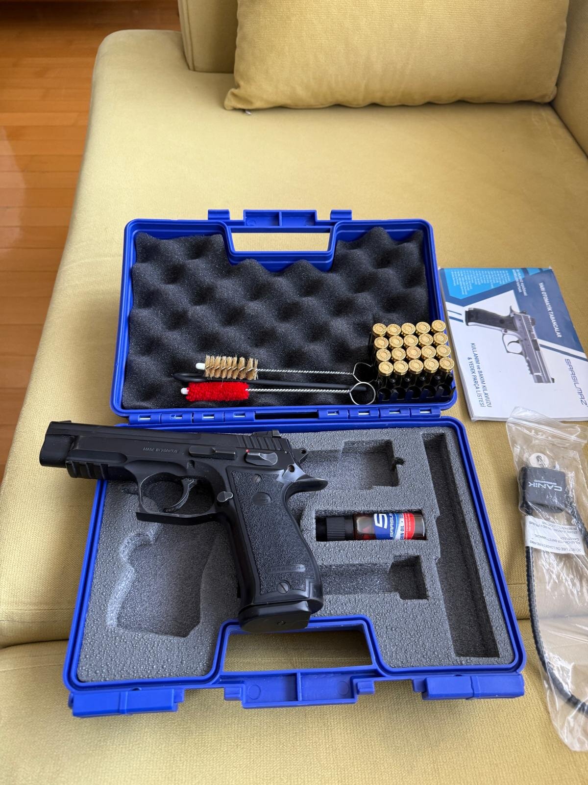 Satılık TABANCA – Sarsılmaz K2 45 – 45 ACP – Taşıma Ruhsatlı – Ankara – İlan 34059 – Görsel 34060