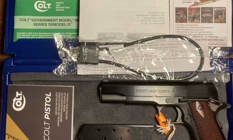 Satılık TABANCA – Colt 1911 – 45 ACP – Taşıma Ruhsatlı – Ankara – İlan 33551 – Görsel 33552