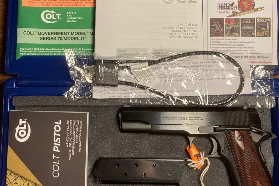 Satılık TABANCA – Colt 1911 – 45 ACP – Taşıma Ruhsatlı – Ankara – İlan 33551 – Görsel 33552