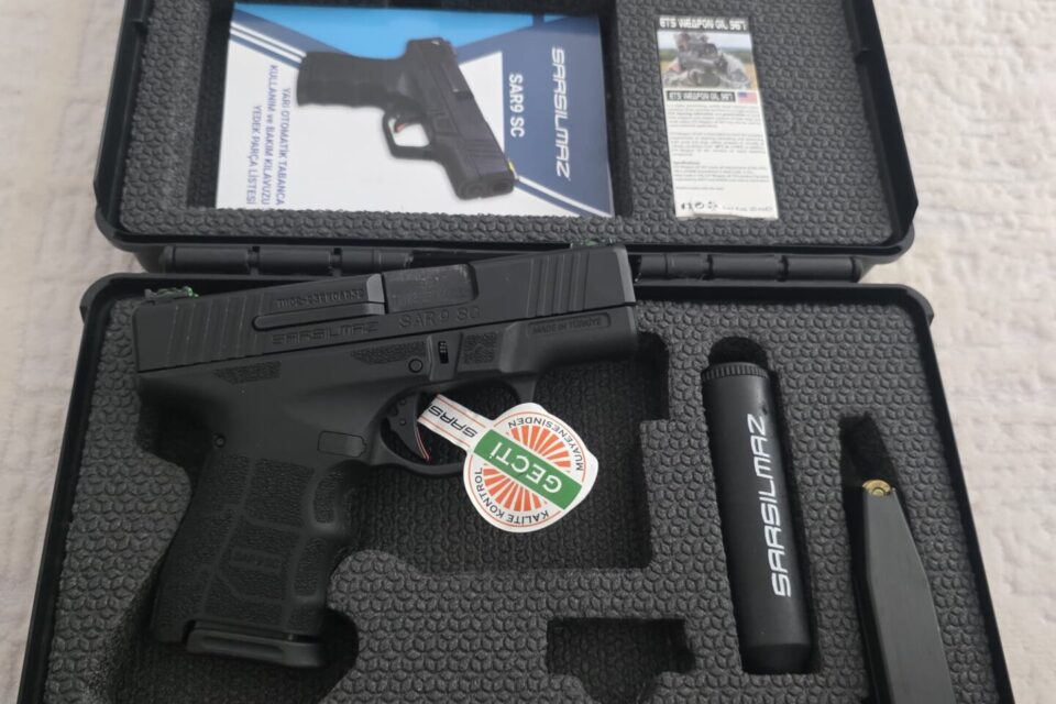 Satılık TABANCA – Sarsılmaz SAR9 – 9mm (9x19mm) – Taşıma Ruhsatlı – Artvin – İlan 34212 – Görsel 34213