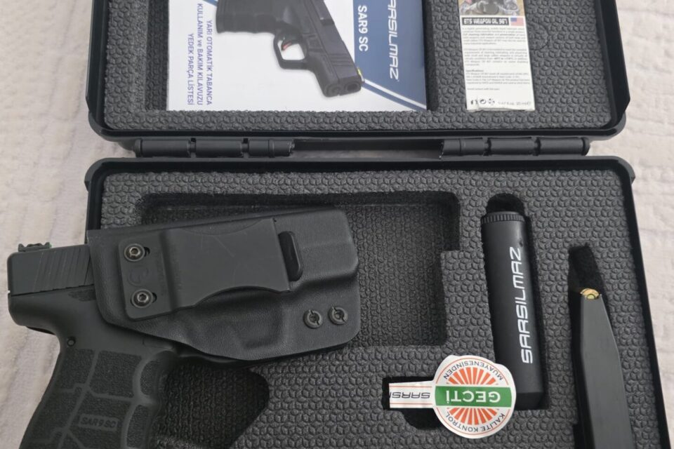 Satılık TABANCA – Sarsılmaz SAR9 – 9mm (9x19mm) – Taşıma Ruhsatlı – Artvin – İlan 34212 – Görsel 34215